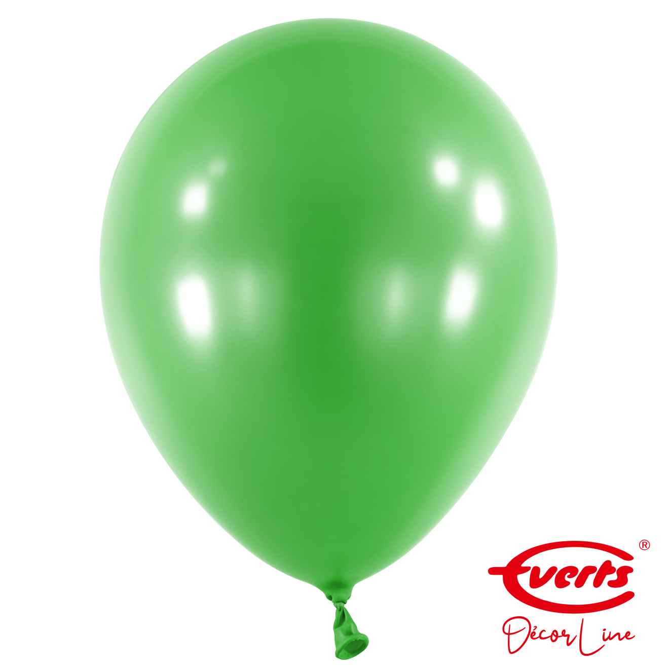 50 Luftballons - DECOR - Ø 35cm - Pearl & Metallic - Festive Green