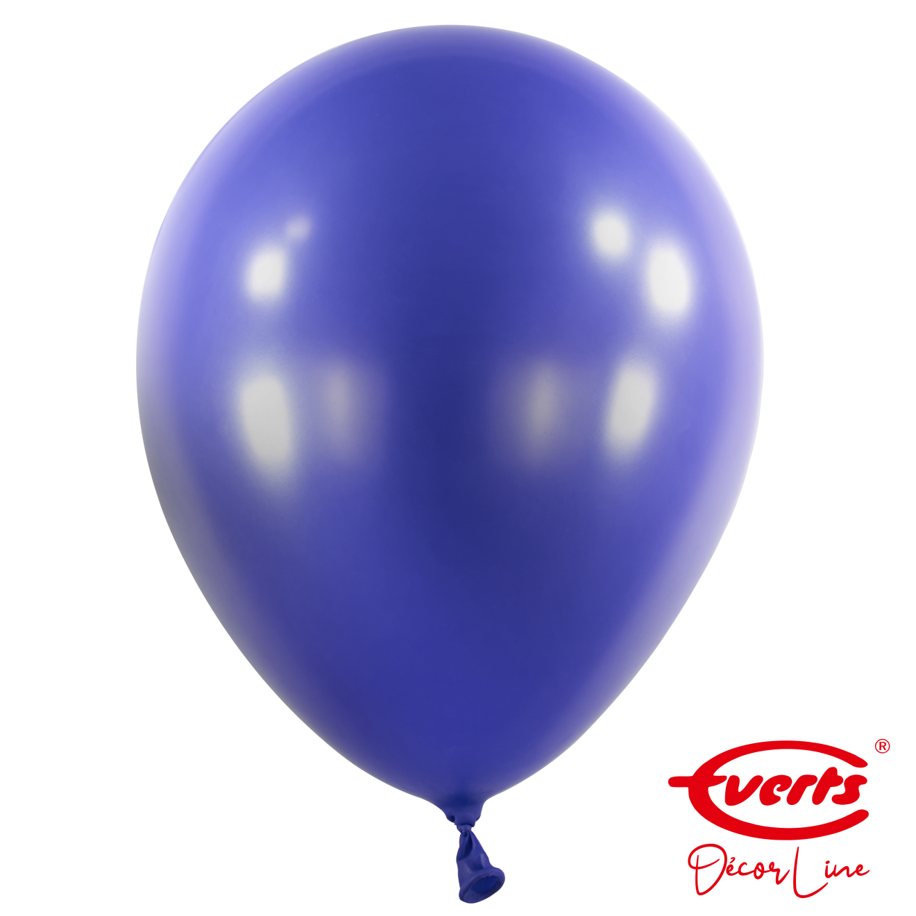 50 Luftballons - DECOR - Ø 35cm - Pearl & Metallic - Navy Flag Blue