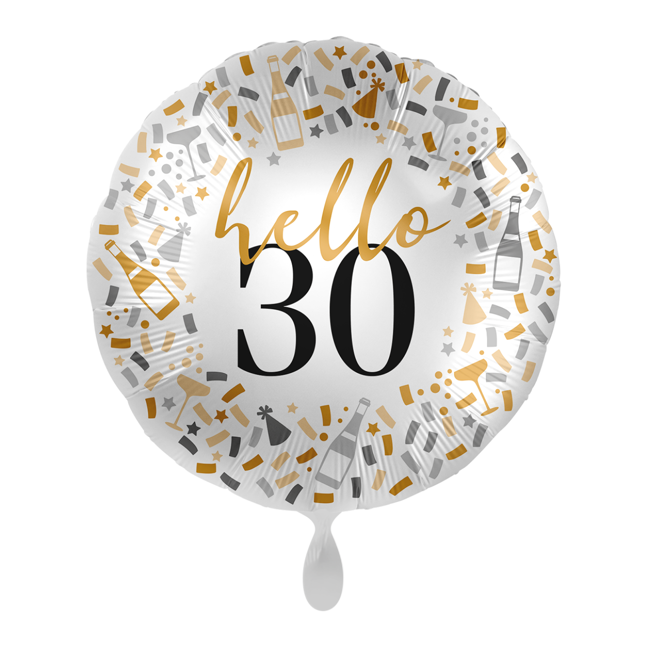 1 Balloon - Hello 30 - UNI