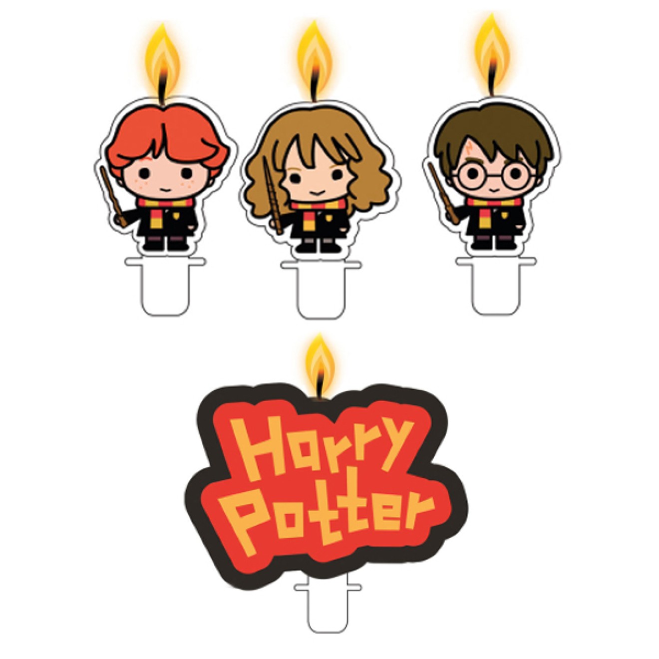 4 Kerzen - Harry Potter