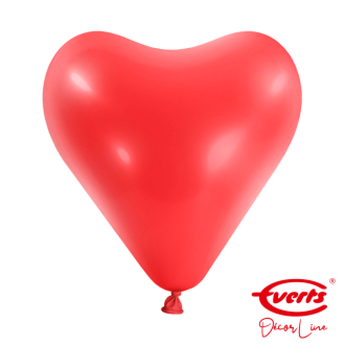 Herzballons Rot Ø 30 cm