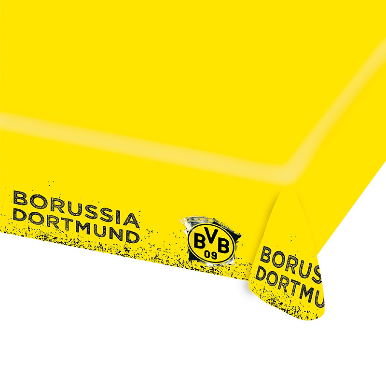1 Papiertischdecke - 120 x 180 cm - BVB Dortmund