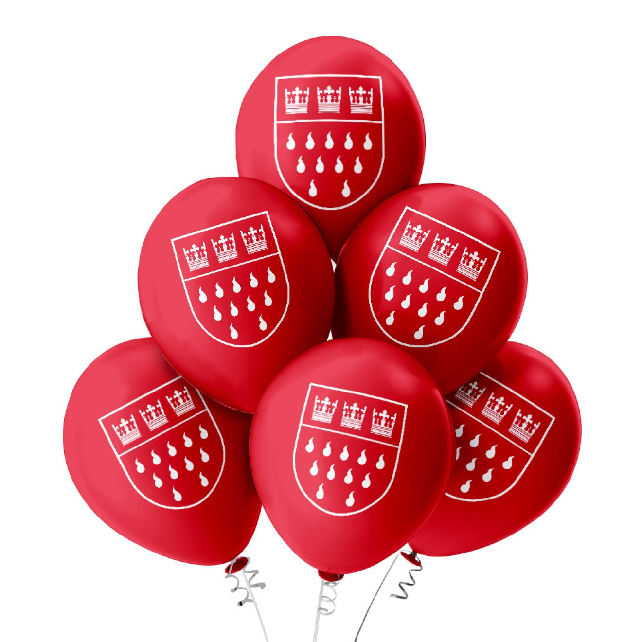 Luftballons Karneval: Kölner Wappen