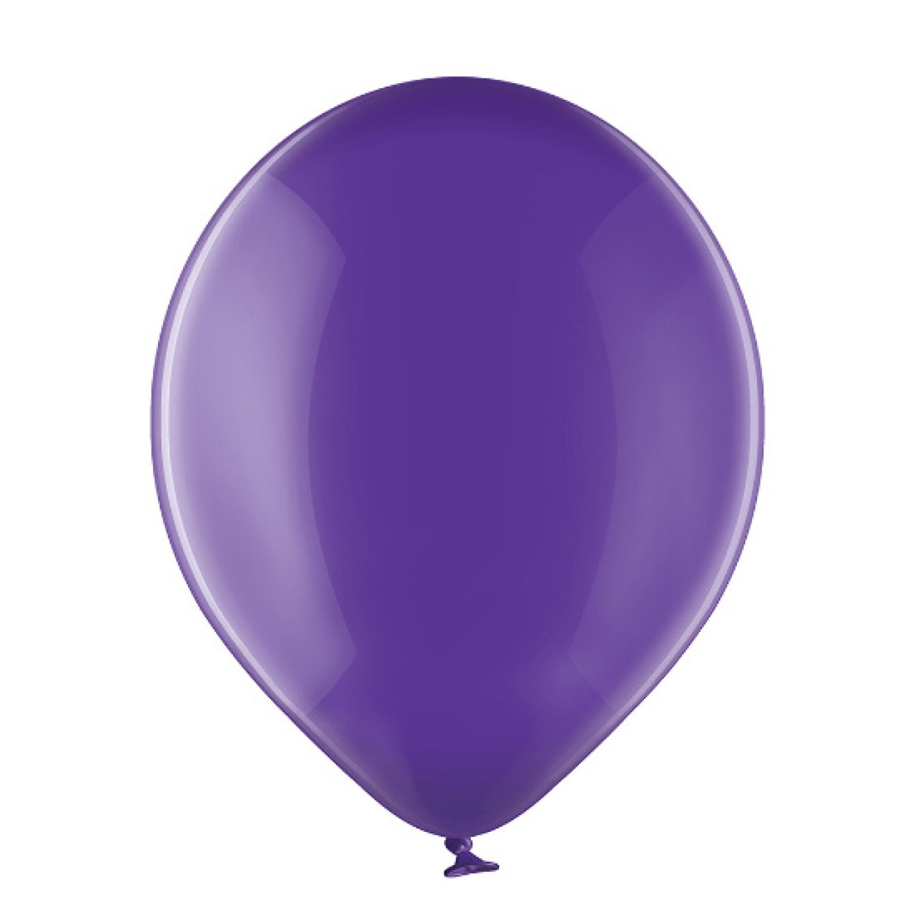 Luftballons Lila - Kristall (Durchsichtig)