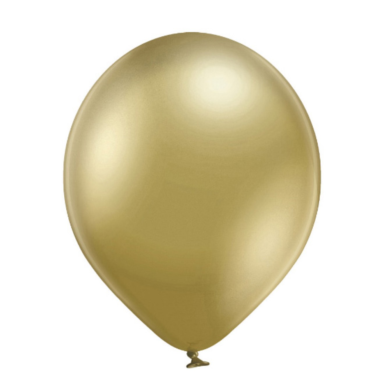 Luftballons Gold - Glossy (Chrome)