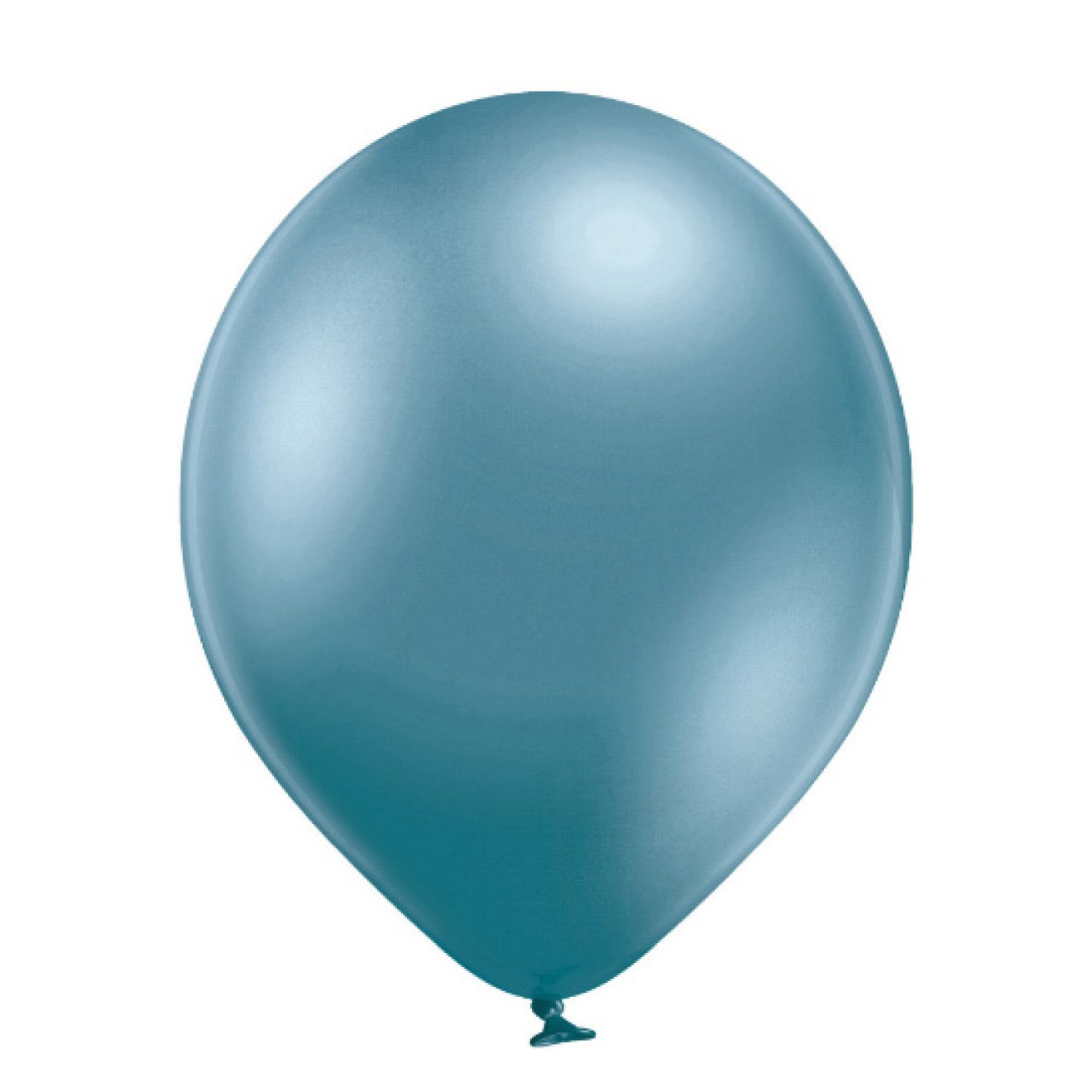 Luftballons Blau - Glossy (Chrome)