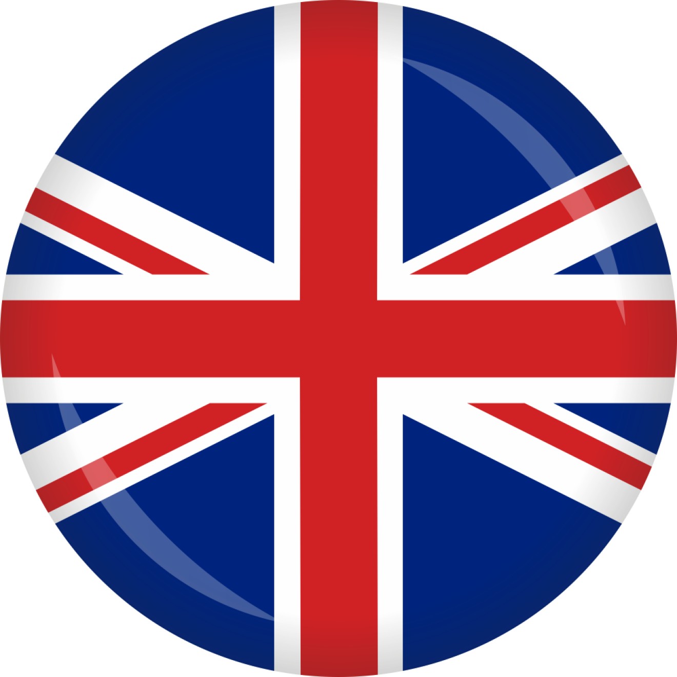 Button Grossbritannien Flagge O 50 Mm
