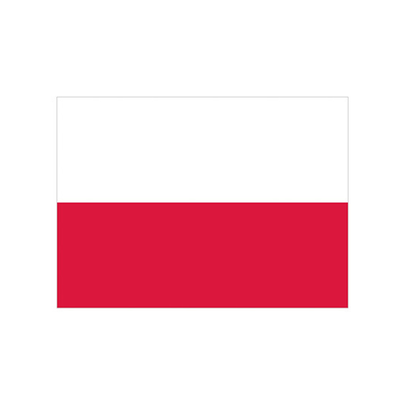 Fahne Flagge Polen 30 x 45 cm 