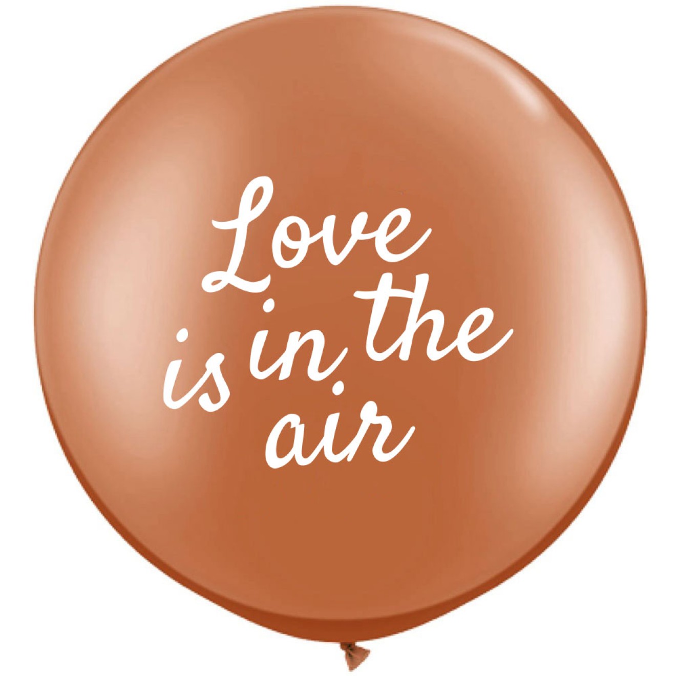 Riesenballon Love is in the air, Ø 100 cm - Rose Gold