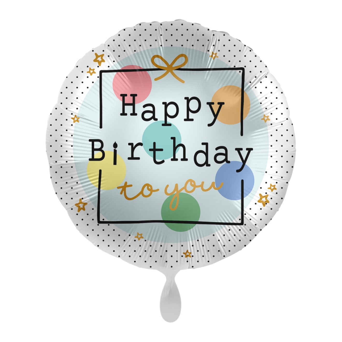 Folienballons Geburtstag - Birthday (Geschenk) Ø 45 cm