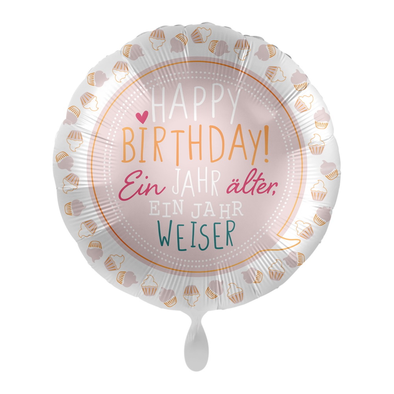 Folienballons Geburtstag - Ein Jahr Weiser Ø 45 cm