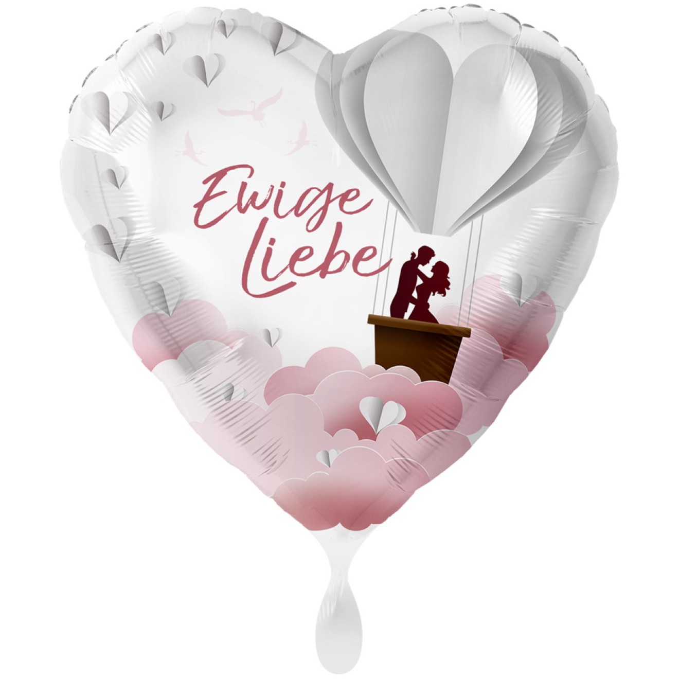 Folienballons Liebe - Ewige (Herzen) Ø 45 cm