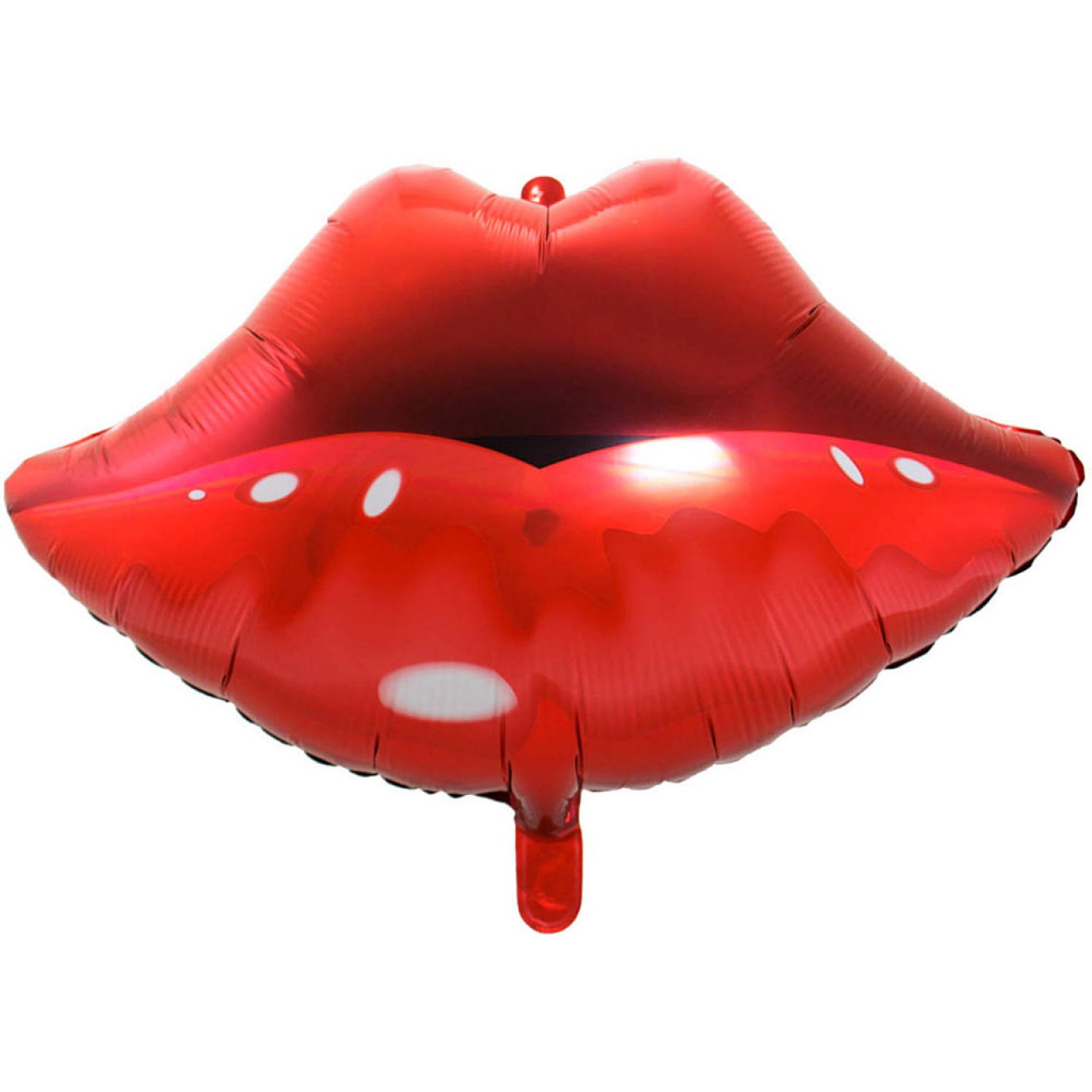 Folienballon Kussmund / Rote Lippen 75 cm