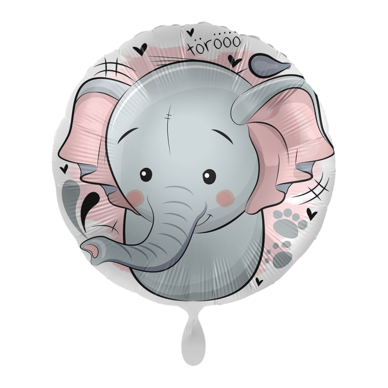 Folienballons - Elefantenbaby Ø 45 cm