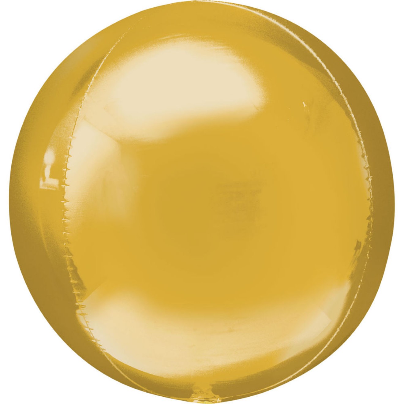 Folienballon Kugel (Orbz) - Gold 40 cm