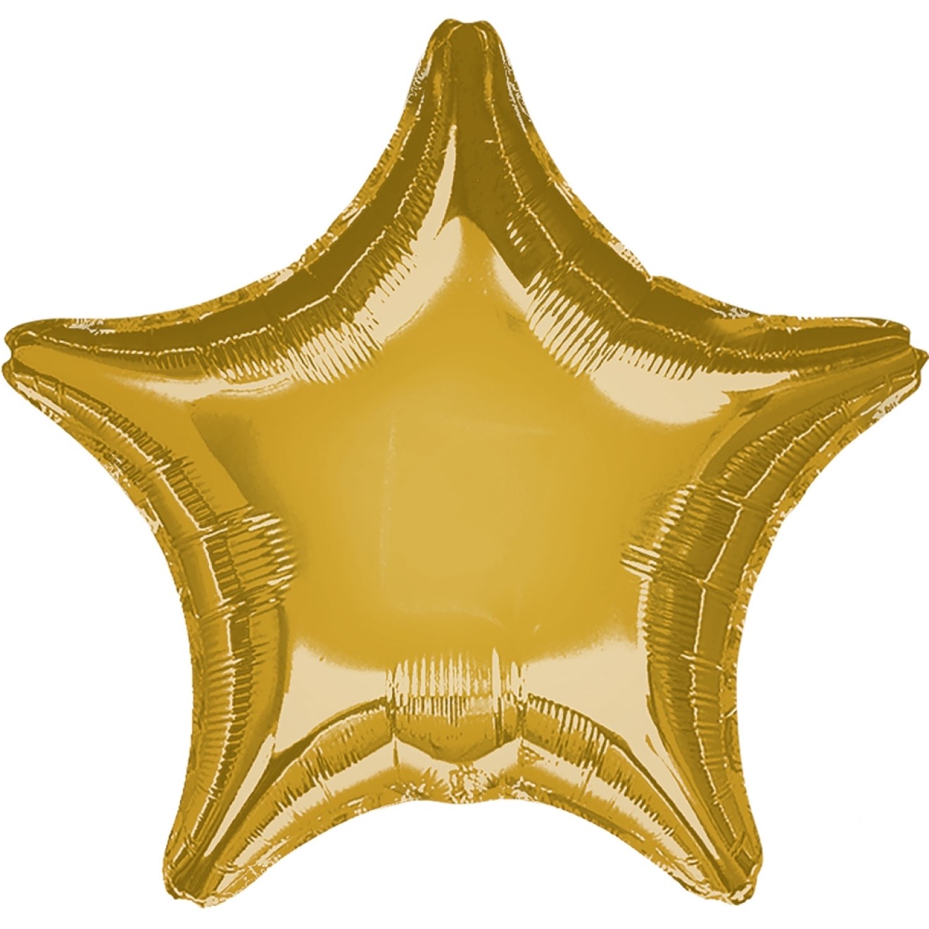 Folienballon Stern - Gold Ø 45 cm