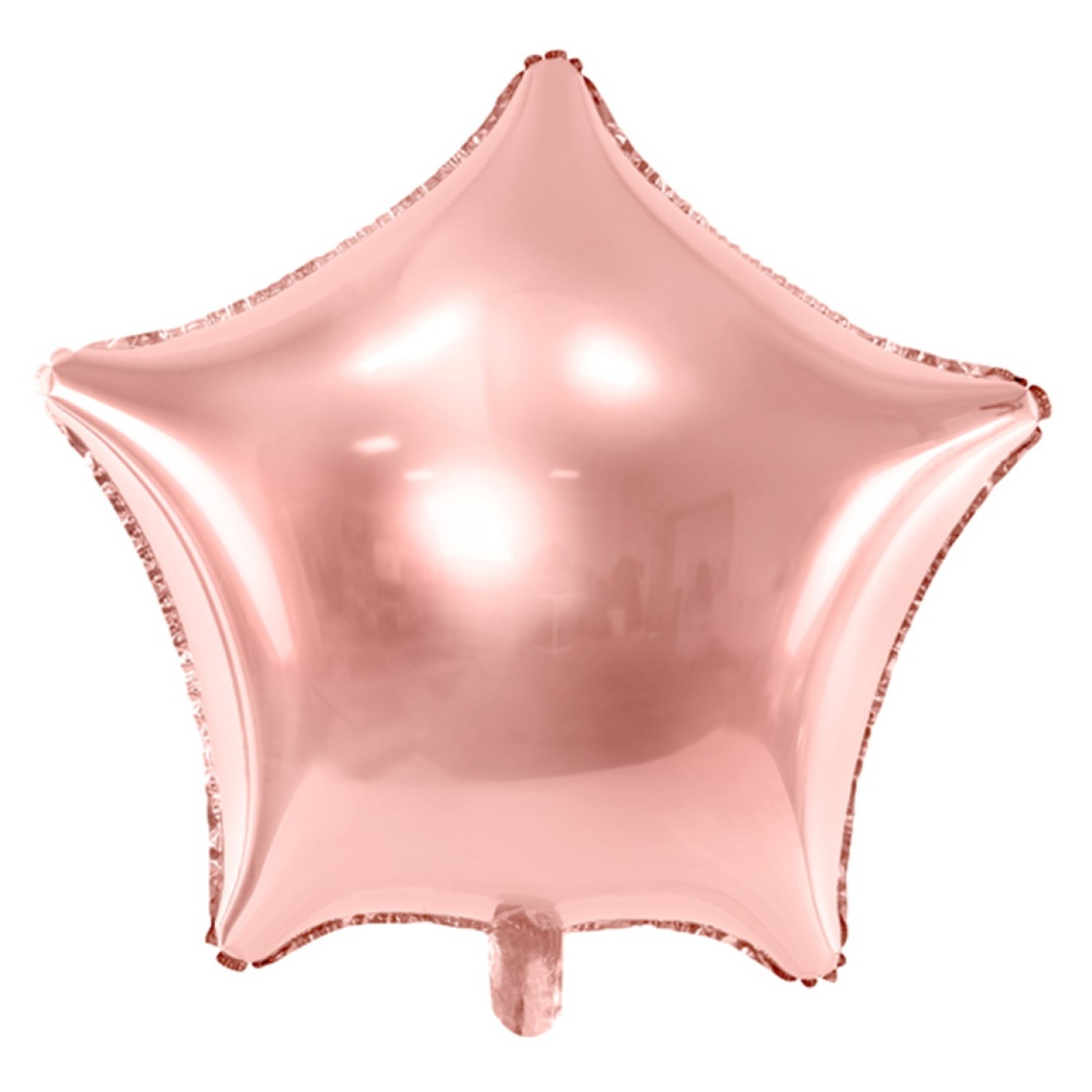 Folienballon Stern - Rose Gold Ø 70 cm | partydiscount24