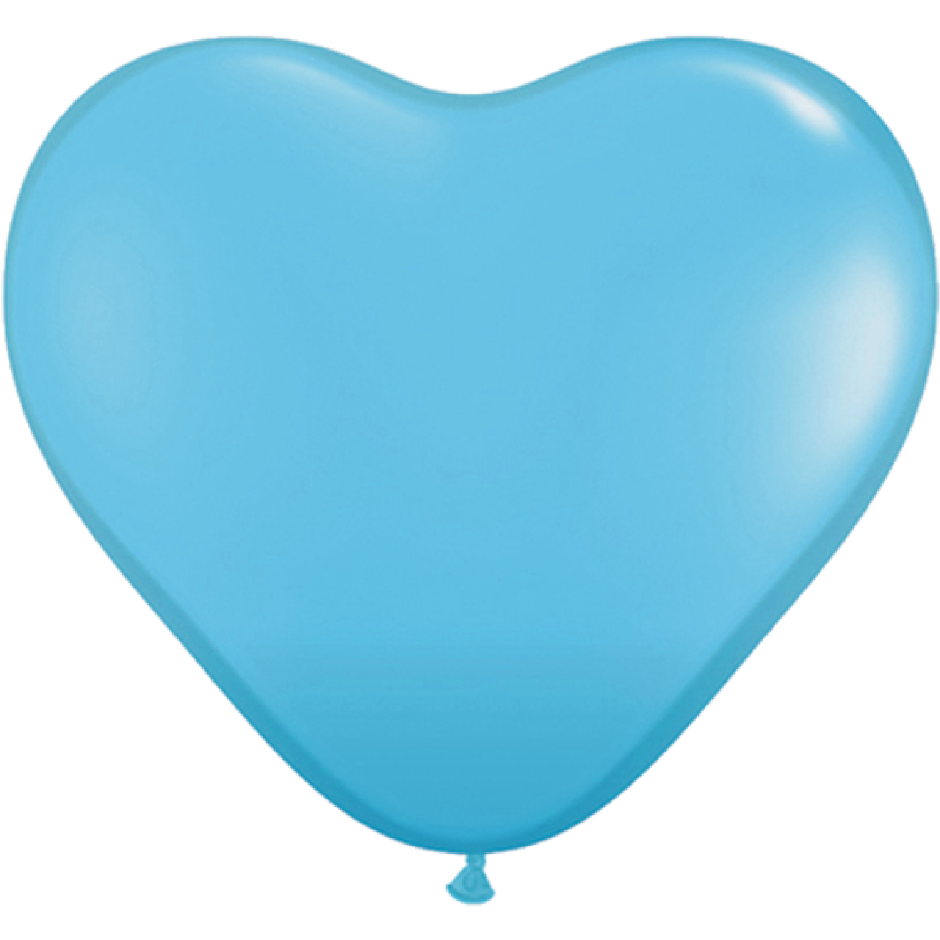 Herzballons Hellblau Ø 25 cm