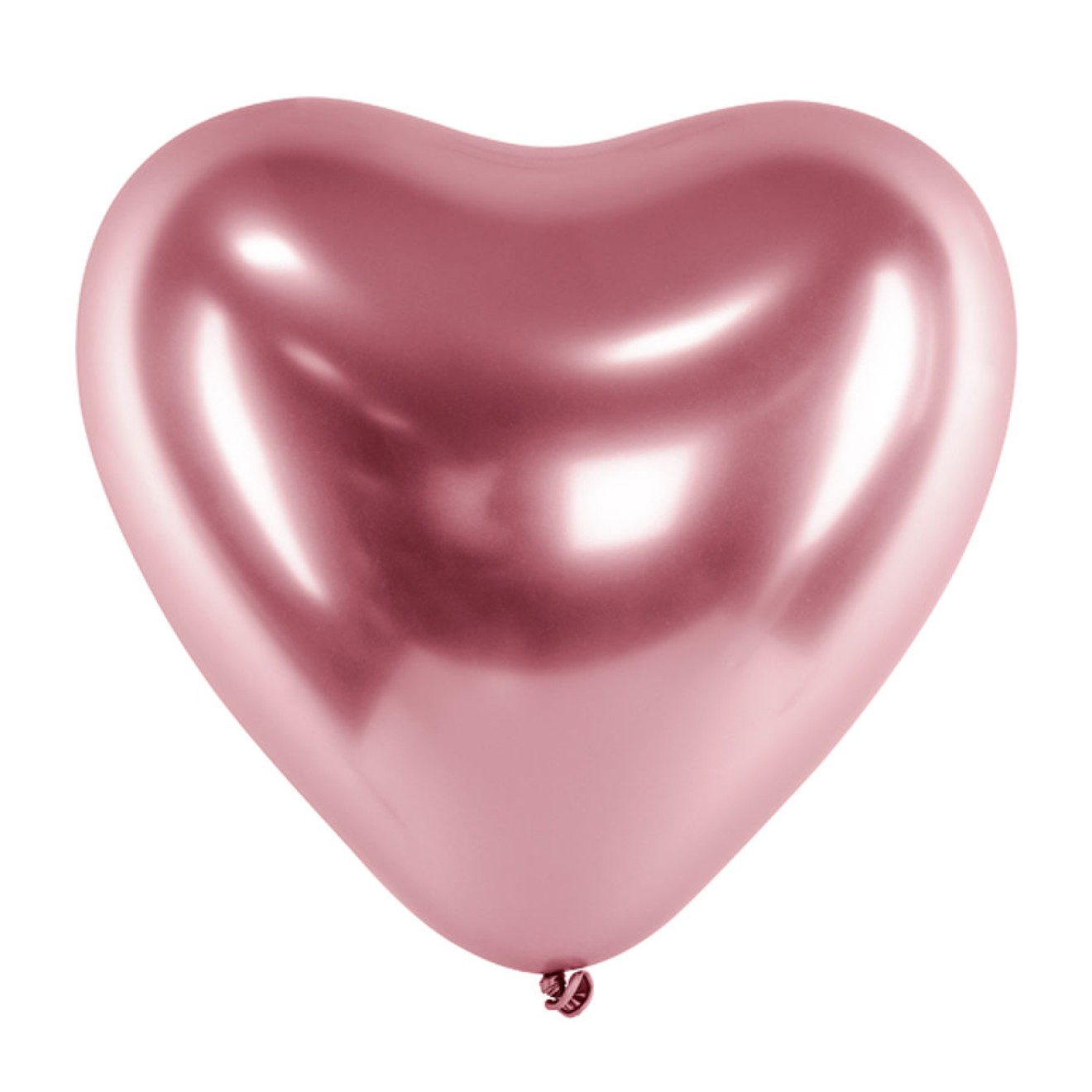 Herzballons Rose Gold - Glossy Ø 25 cm