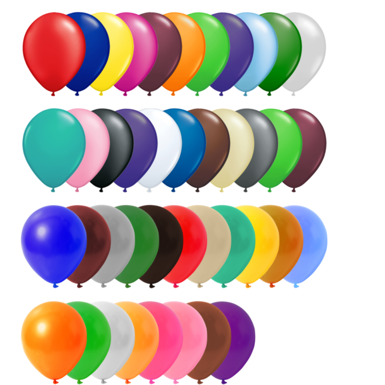 Luftballons Freie Farbauswahl Ø 30 cm