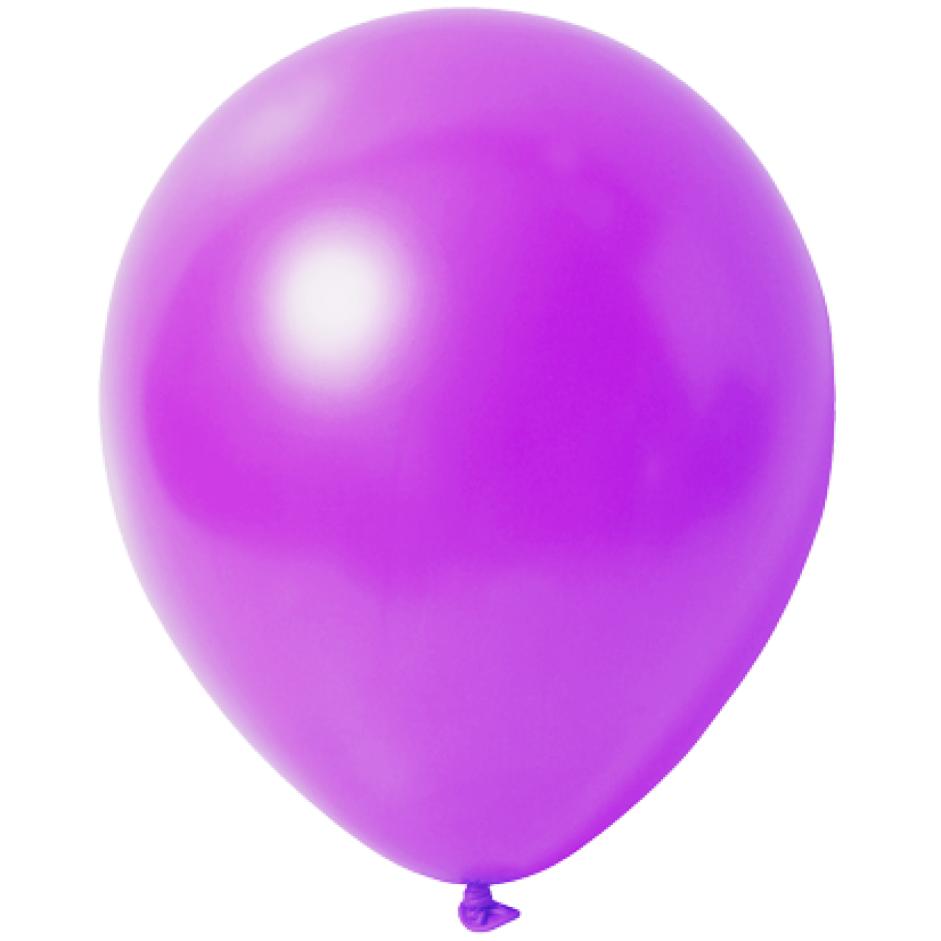 Luftballons Flieder / Lavendel - Metallic (Glänzend) Ø 30 cm