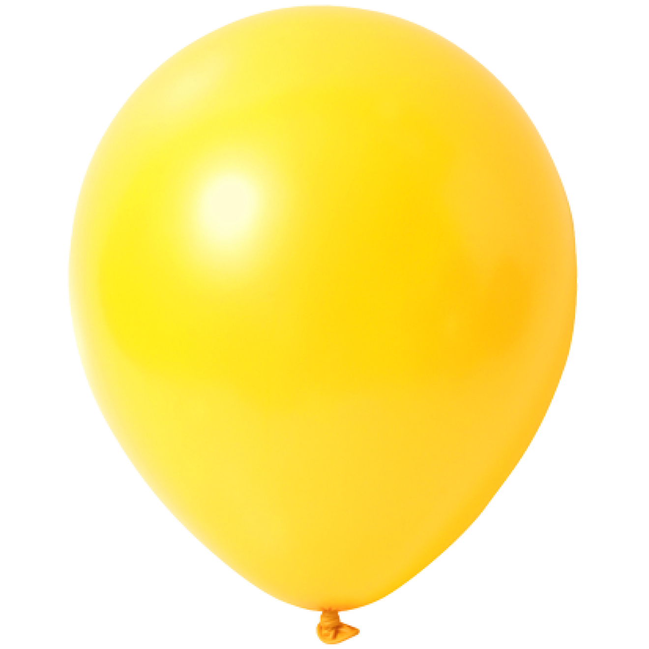 Luftballons Gelb - Metallic (Glänzend) Ø 30 cm