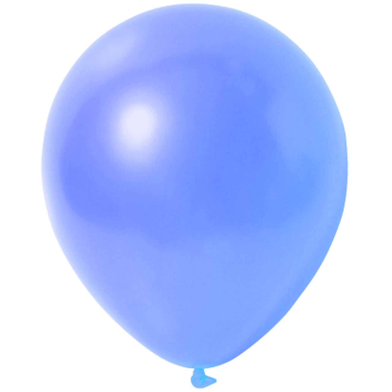 Luftballons Hellblau - Metallic (Glänzend) Ø 30 cm