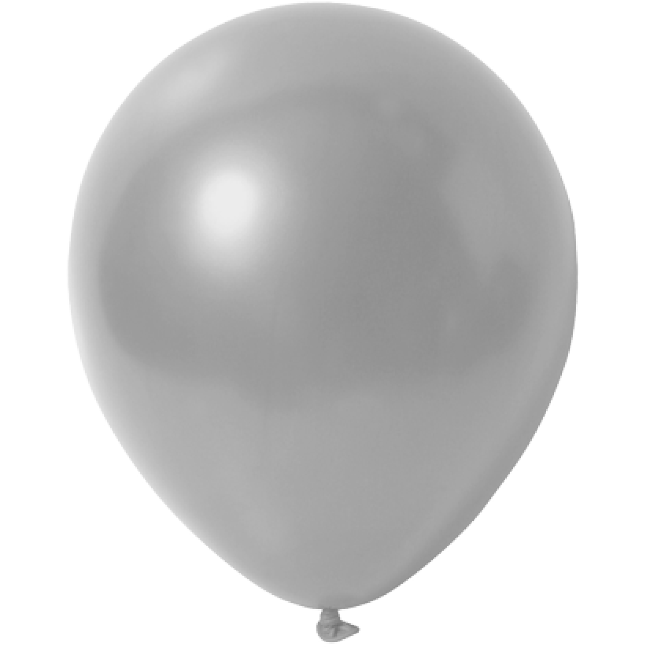 Luftballons Silber - Metallic (Glänzend) Ø 30 cm