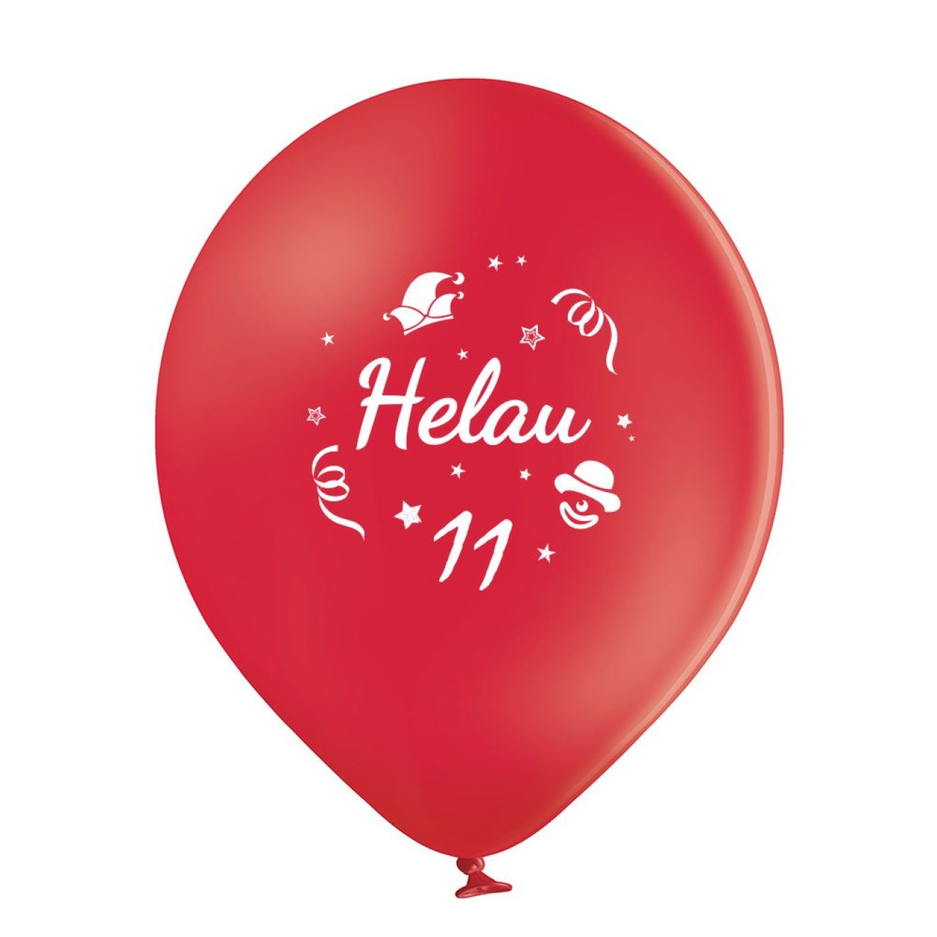 6 Luftballons Karneval: Helau