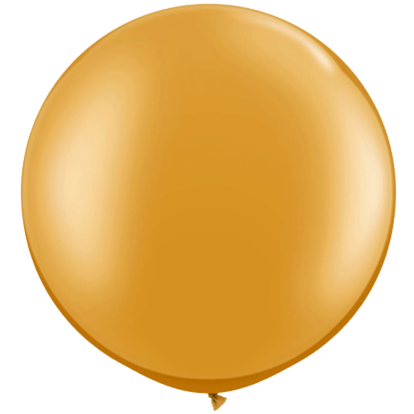 Riesenballon Gold - Metallic (Glänzend) Ø 80-100 cm