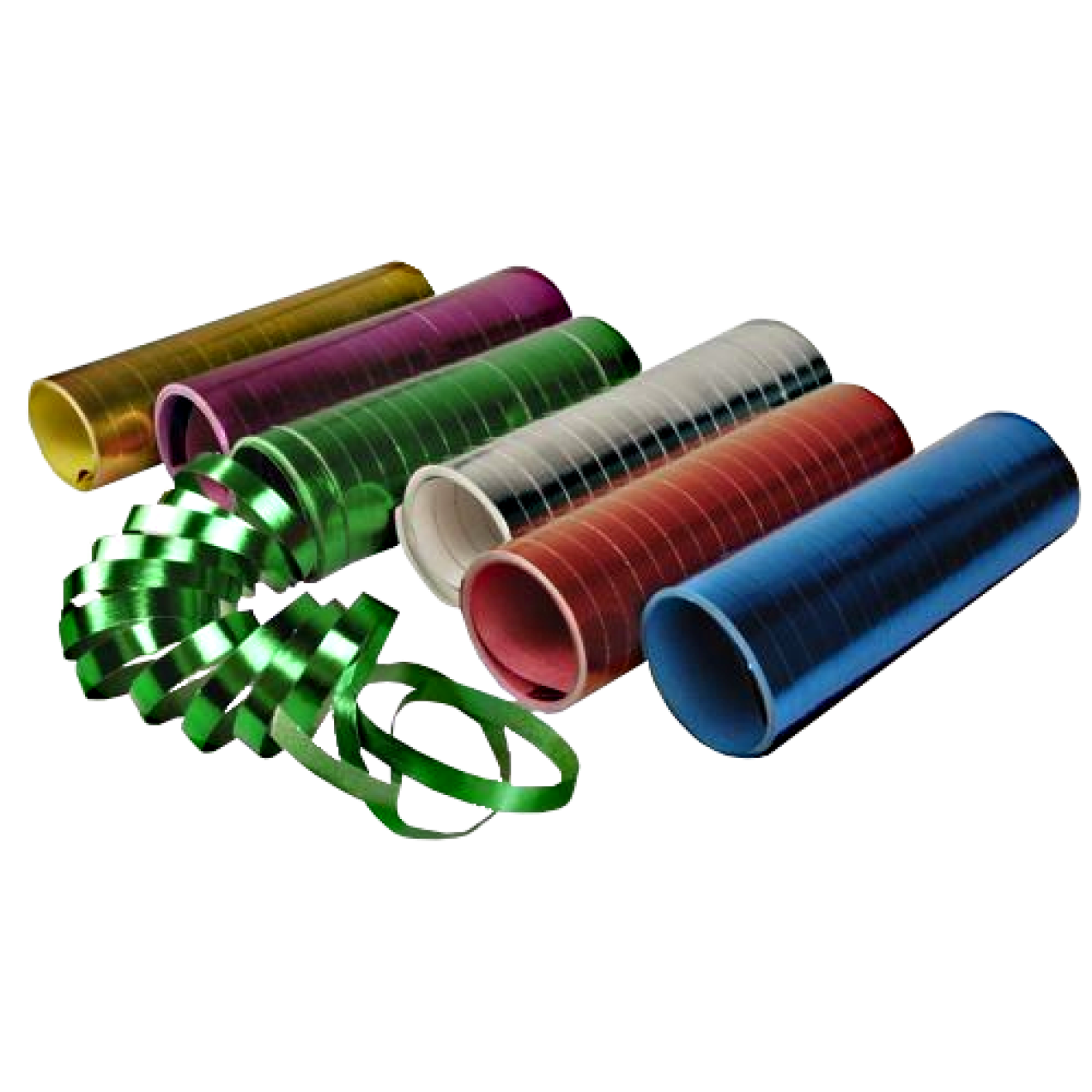 Luftschlangen Metallic - Freie Farbwahl