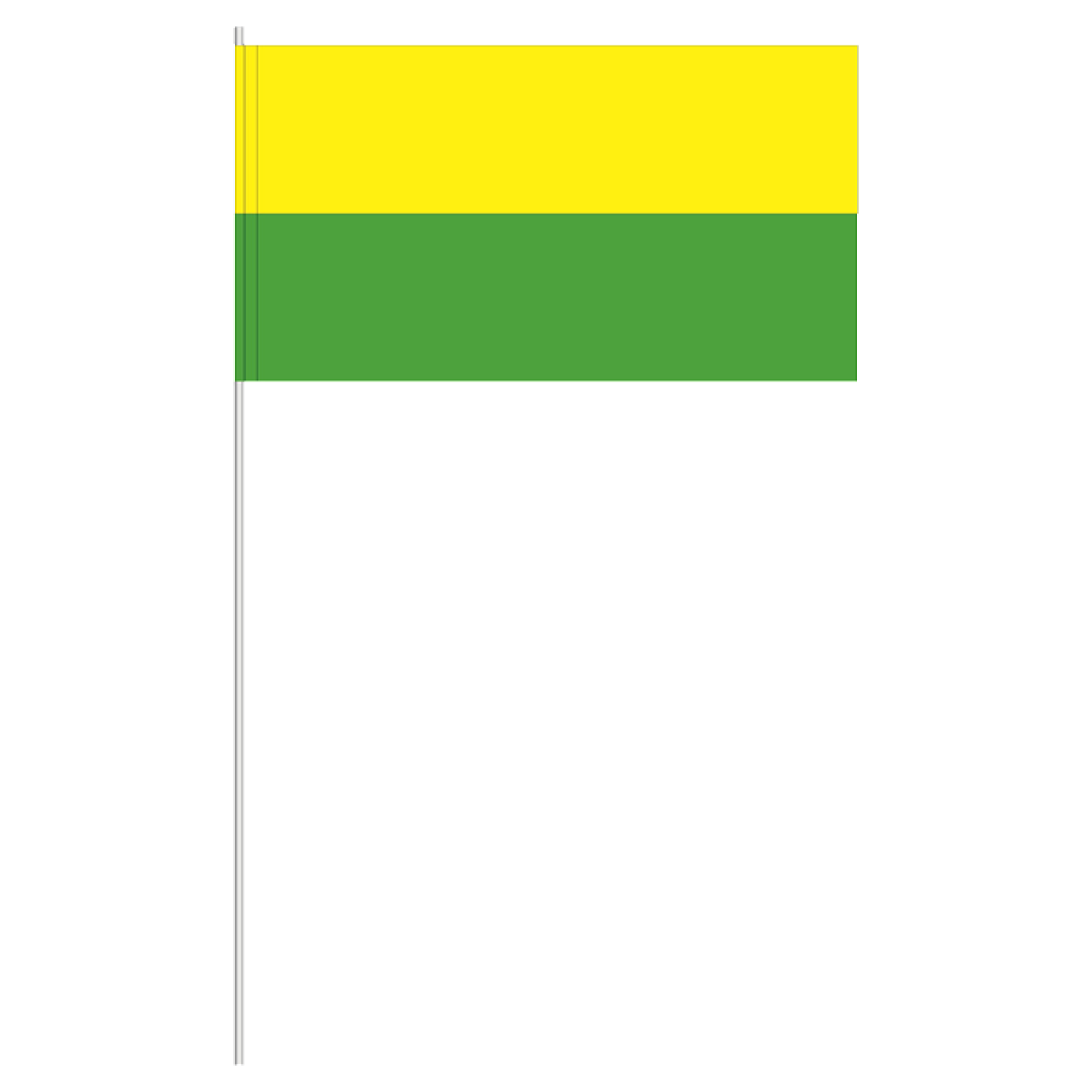 Papierfahnen gelb Papierfähnchen Flagge Fahne