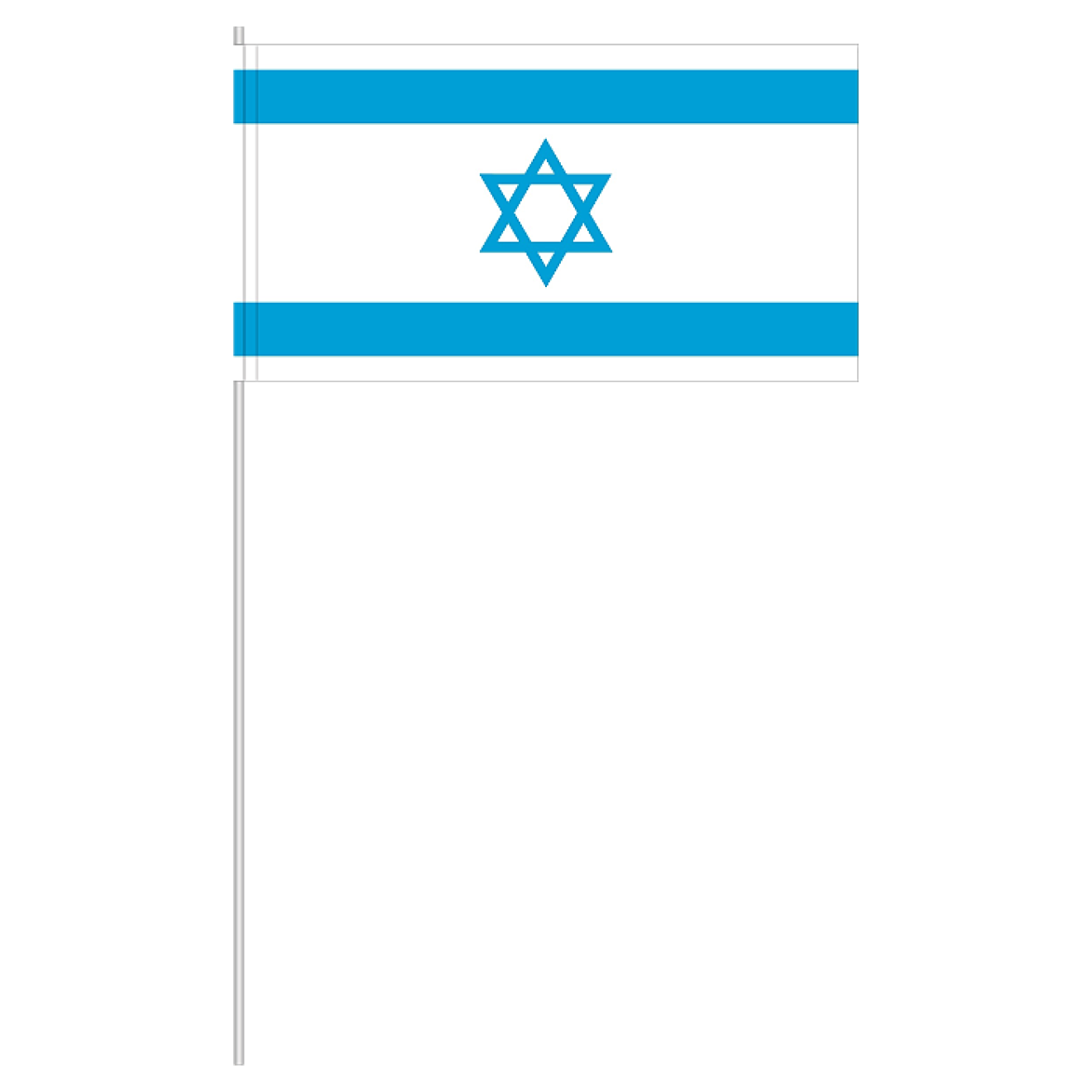 Papierfahnen Israel Papierfähnchen Flagge Fahne 