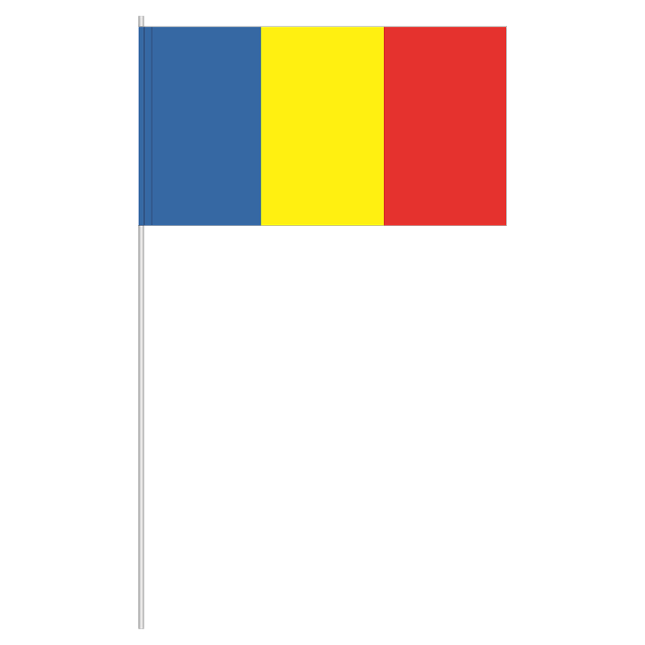 Papierfahnen Papierfähnchen Rumänien Flagge Fahne 