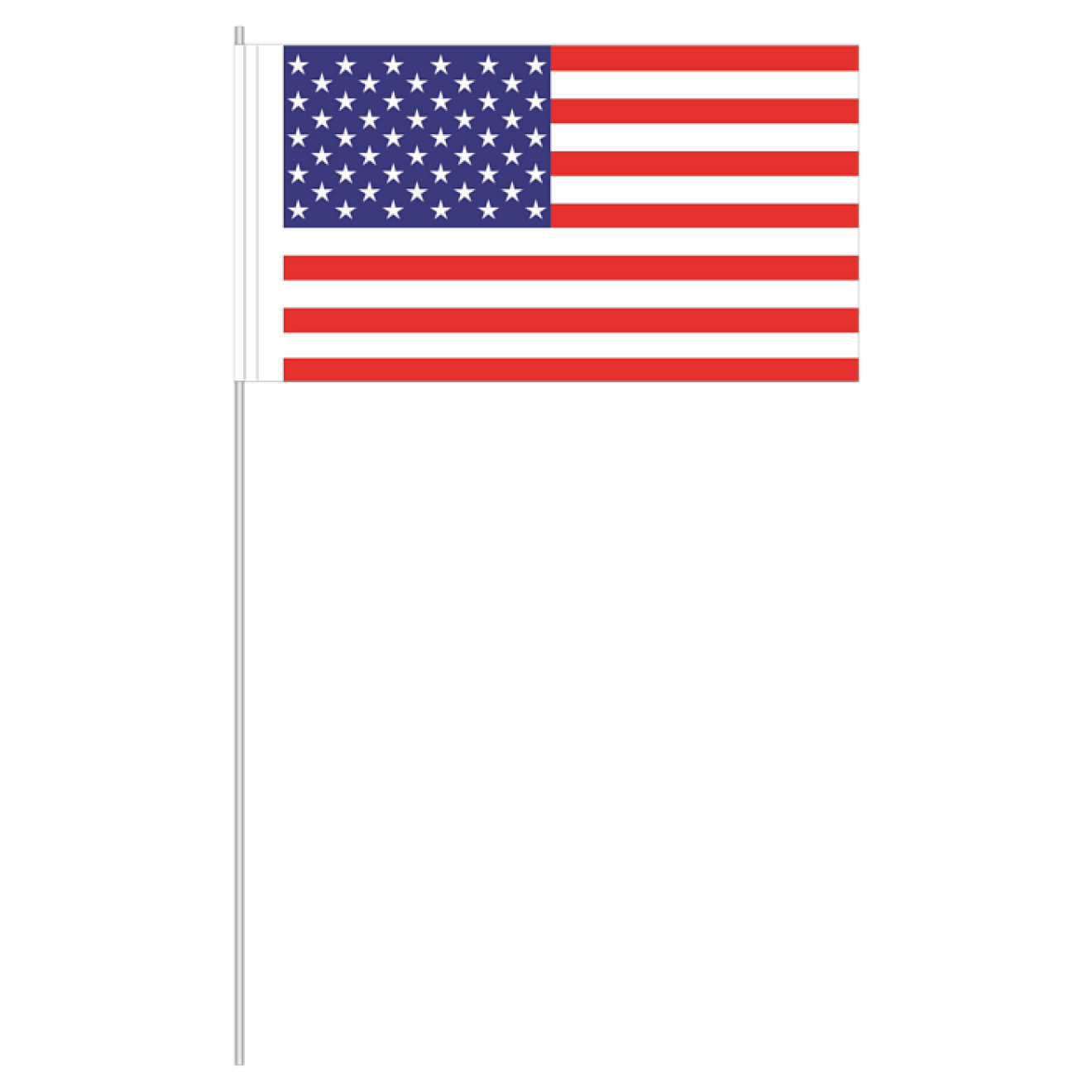 Papierfahnen Papierfähnchen Costa Rica Flagge Fahne