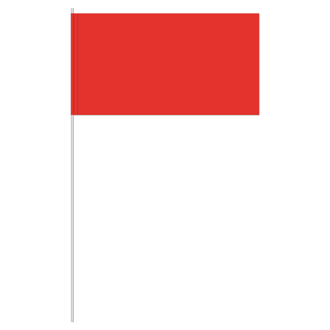 Papierfähnchen rot Papierfahnen Fahne Flagge 