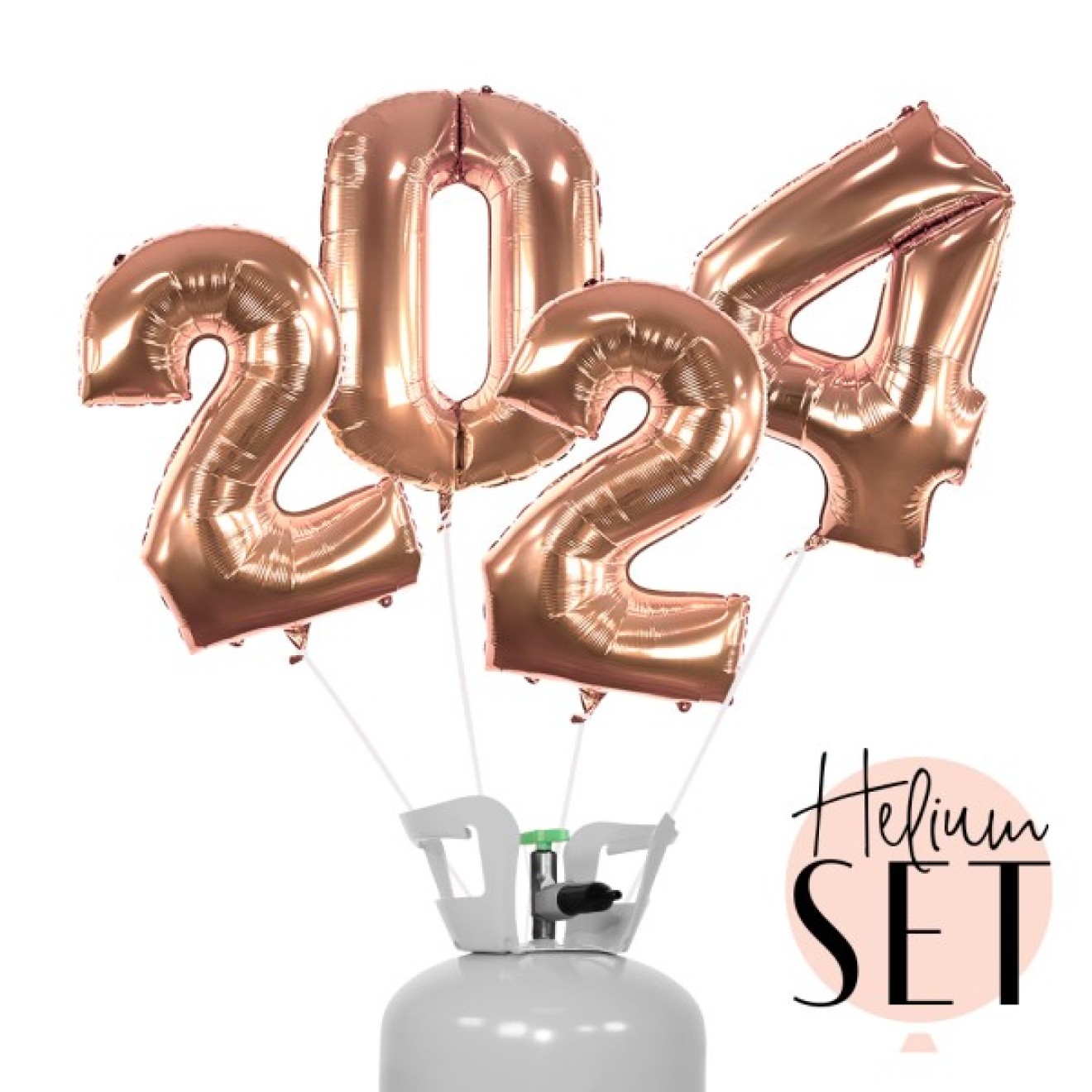 Helium-Set 2024 XXL - Rose Gold