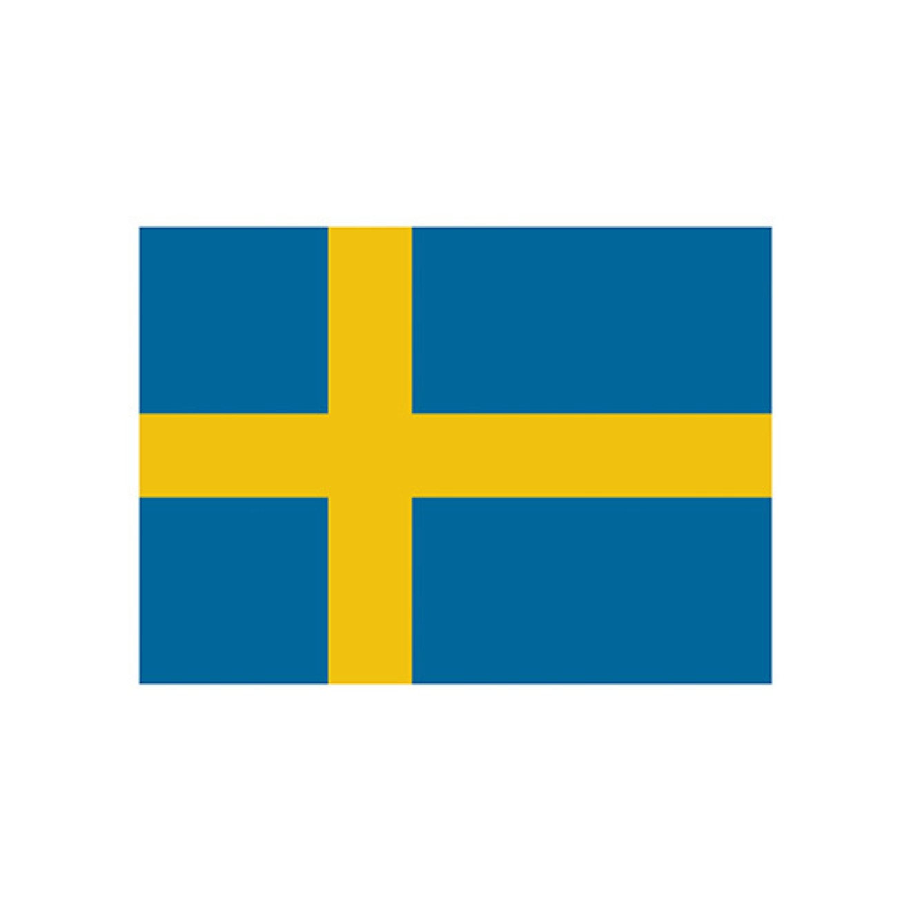 Fahnen Flagge Schweden Standarte des Königs 90 x 150 cm