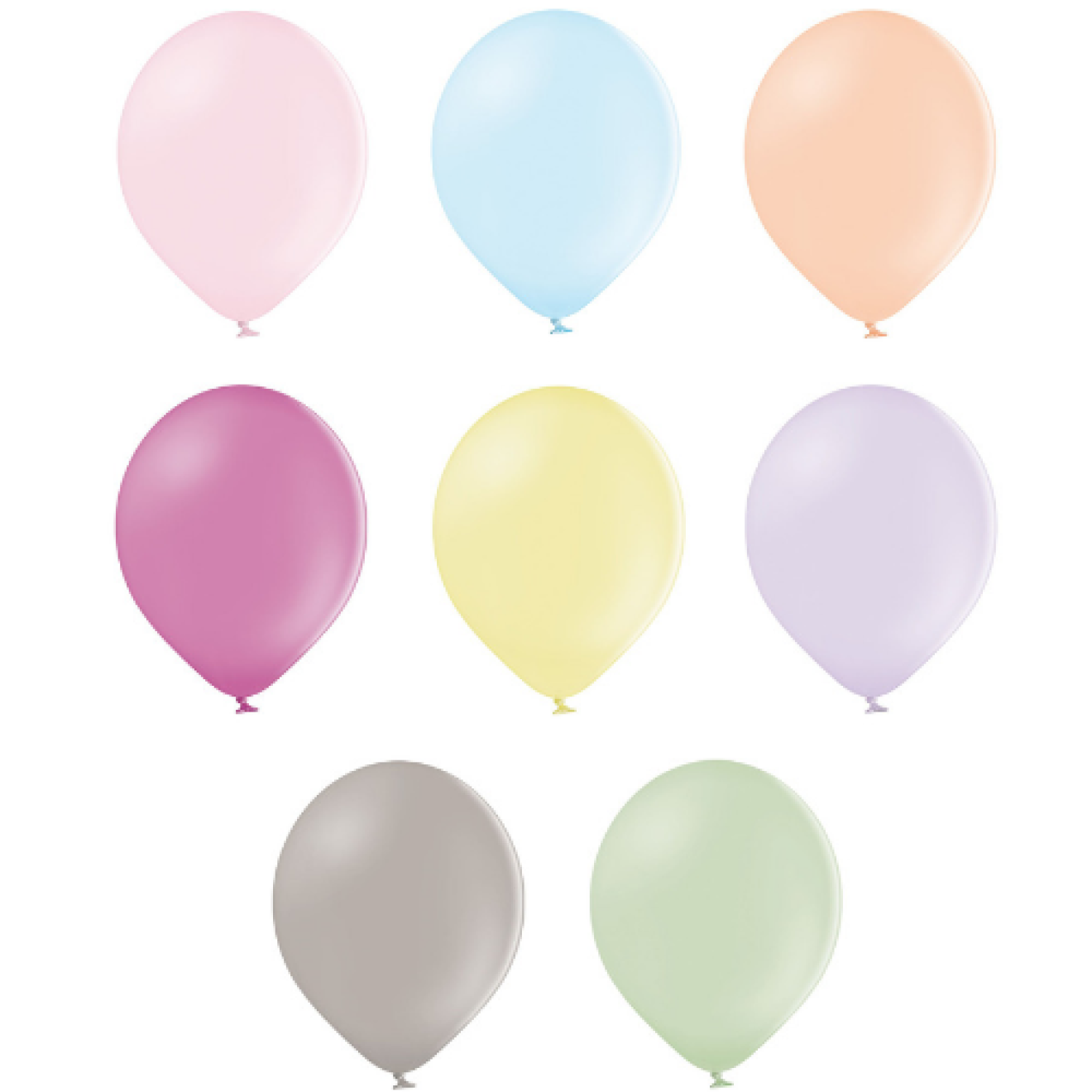 Luftballons Soft - Freie Farbwahl - Ø 30 cm
