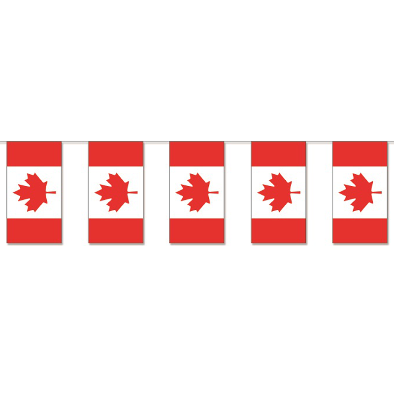 Fahnenkette / Flaggenkette Kanada 5 m