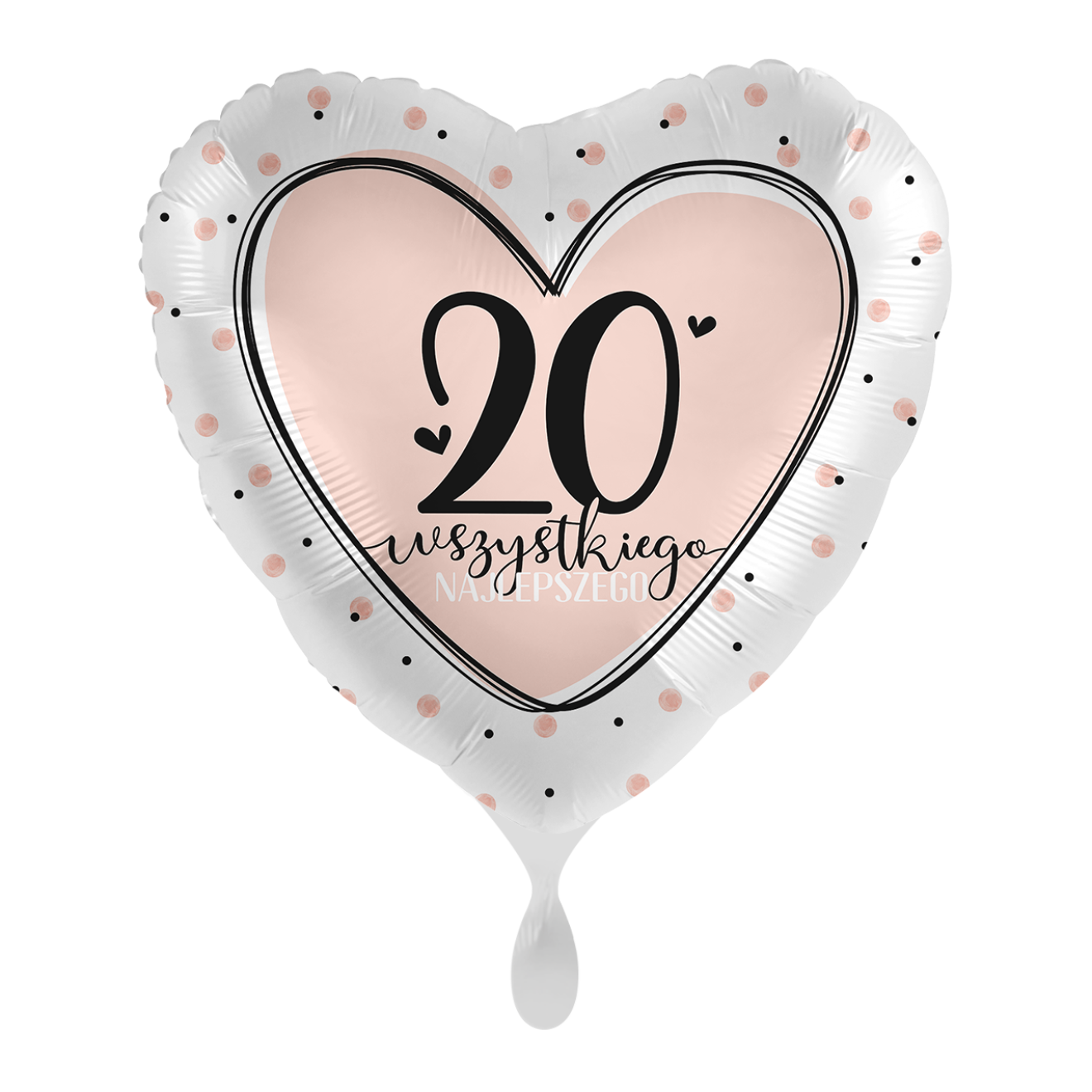 1 Balloon - Lovely Birthday 20 - POL