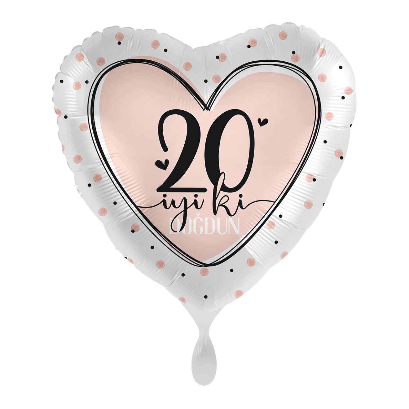 1 Balloon - Lovely Birthday 20 - TUR