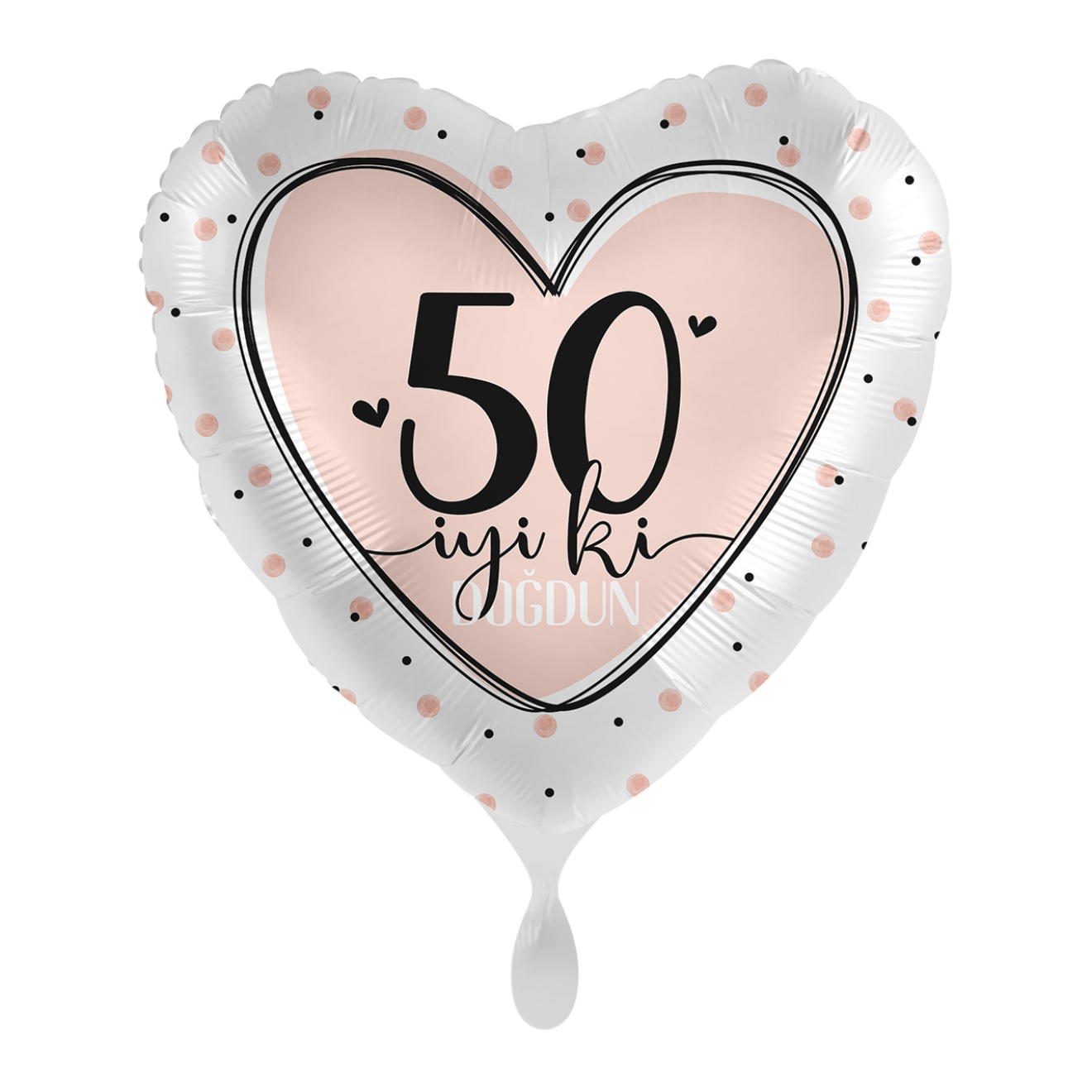 1 Balloon - Lovely Birthday 50 - TUR