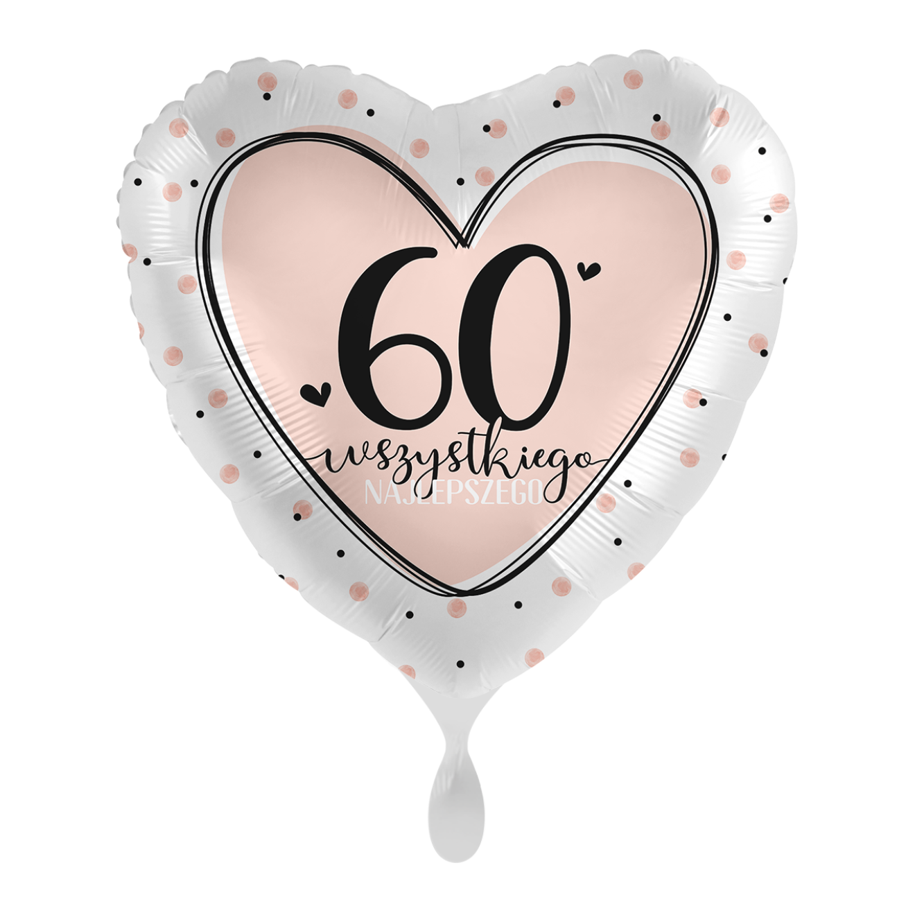 1 Balloon - Lovely Birthday 60 - POL