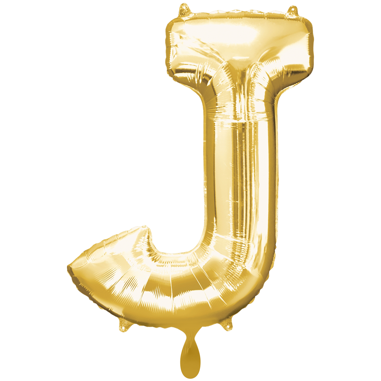 1 Balloon XXL - Buchstabe J - Gold