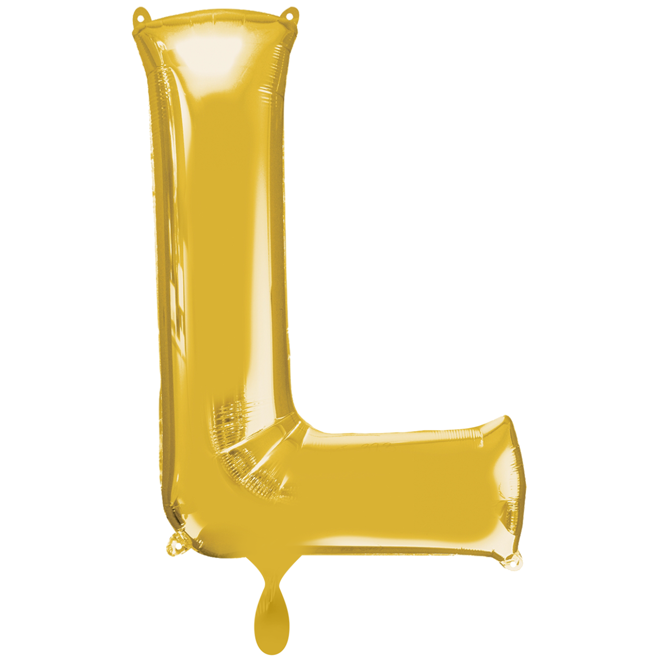 1 Balloon XXL - Buchstabe L - Gold