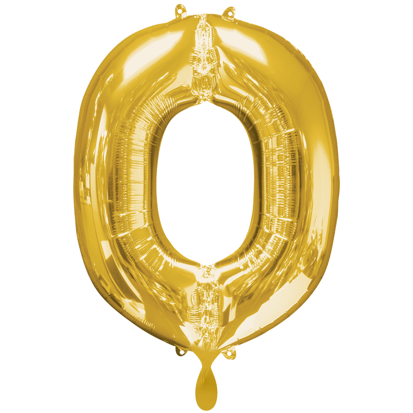 1 Balloon XXL - Buchstabe O - Gold