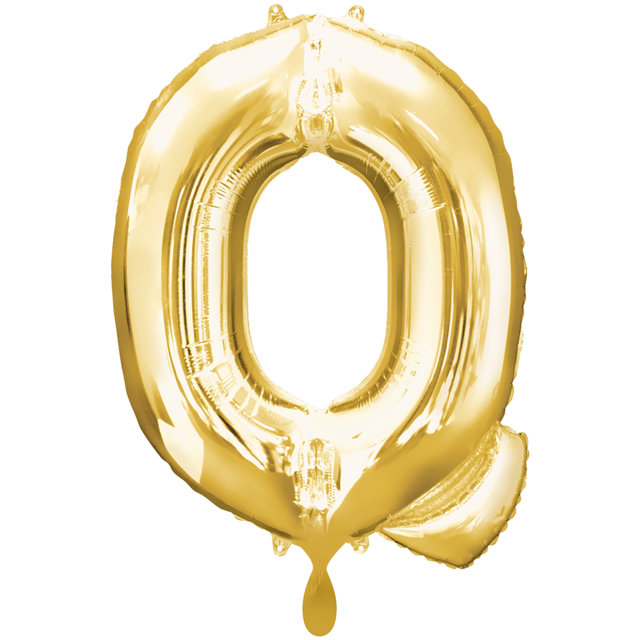 1 Balloon XXL - Buchstabe Q - Gold