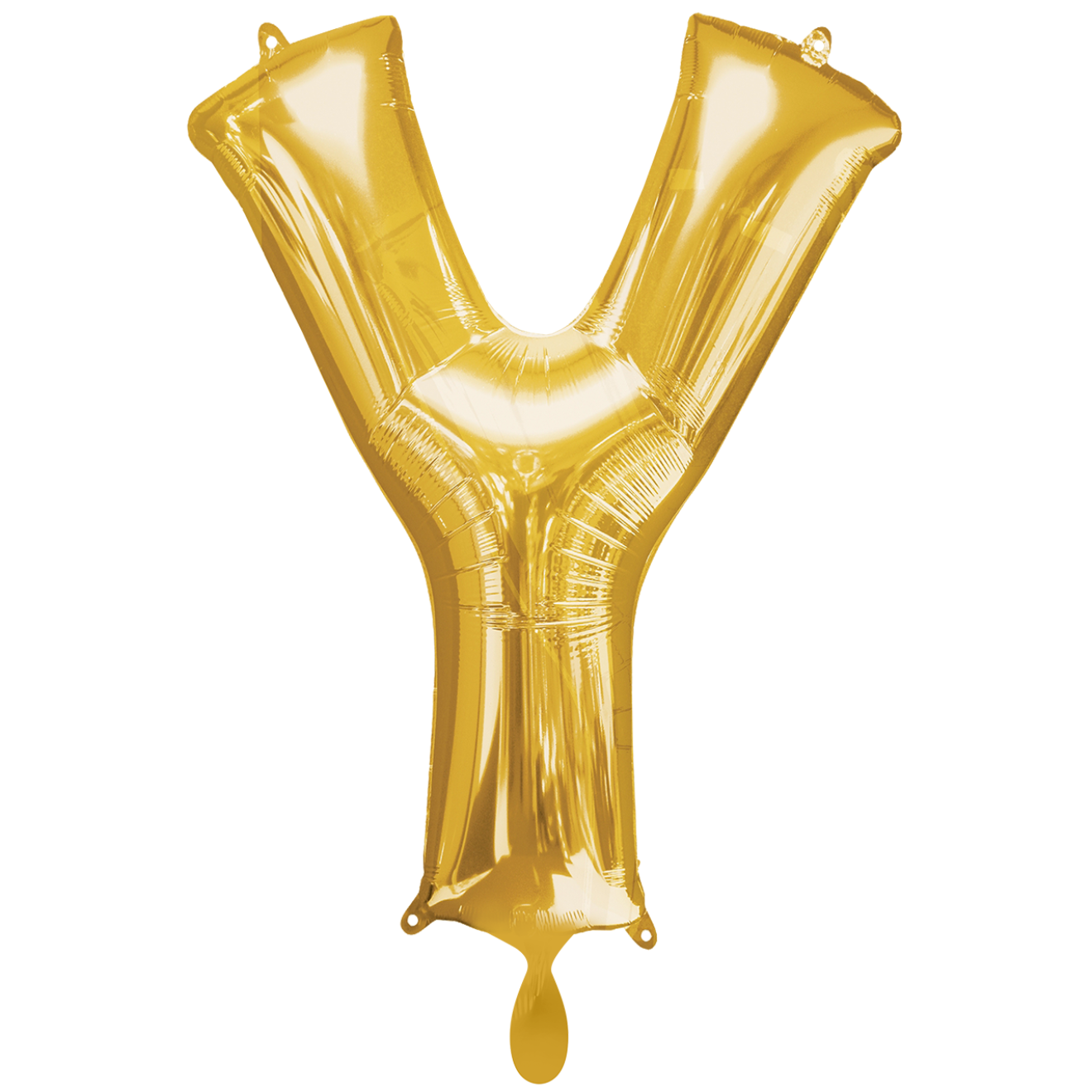 1 Balloon XXL - Buchstabe Y - Gold