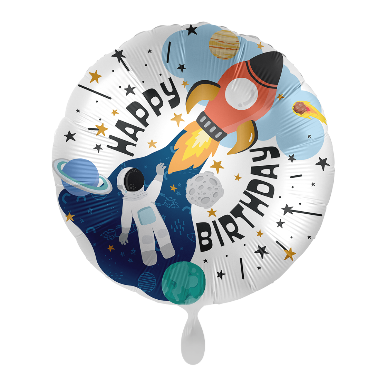 1 Balloon - Birthday Outer Space - ENG